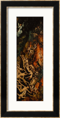 Casting The Damned Into Hell (Right Wing) by Hans Memling Pricing Limited Edition Print image