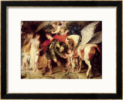 Perseus Liberating Andromeda, Circa 1620 by Peter Paul Rubens Pricing Limited Edition Print image