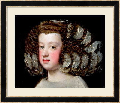 The Infanta Maria Theresa, Daughter Of Philip Iv Of Spain by Diego Velázquez Pricing Limited Edition Print image