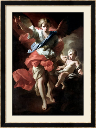 Guardian Angel, Circa 1685-94 by Andrea Pozzo Pricing Limited Edition Print image