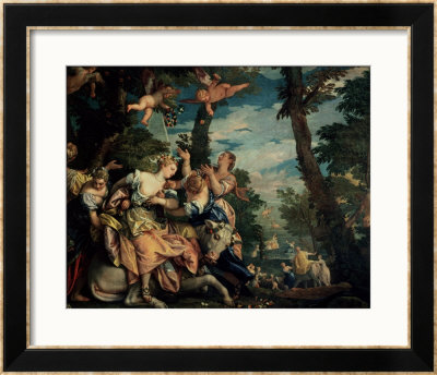 The Rape Of Europa by Paolo Veronese Pricing Limited Edition Print image