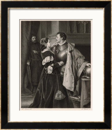 Henry Iv, Hotspur And His Wife by M. Adamo Pricing Limited Edition Print image