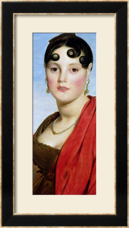 Portrait Of Madame Aymon, Or La Belle Zelie, 1806 by Jean-Auguste-Dominique Ingres Pricing Limited Edition Print image