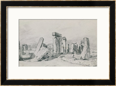 Stonehenge, Wiltshire, 1820 by John Constable Pricing Limited Edition Print image