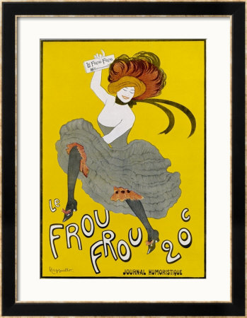 Poster For Le Frou-Frou Humorous Magazine by Leonetto Cappiello Pricing Limited Edition Print image