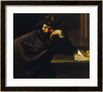 The Poet, Pitti Palace, Palatine Gallery, Florence by Pier Francesco Mola Pricing Limited Edition Print image