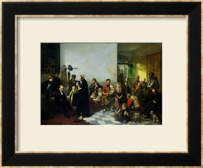 The Doctor For The Poor by J. Leonard Pricing Limited Edition Print image