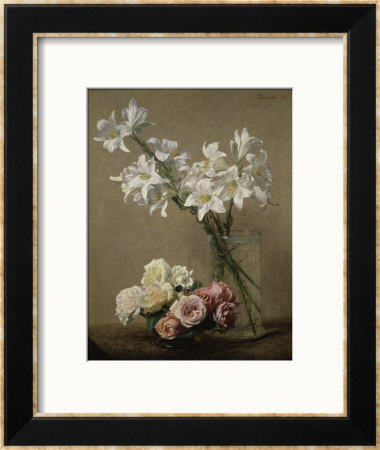 Lys Dans Un Vase by Henri Fantin-Latour Pricing Limited Edition Print image