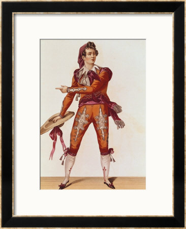 Joseph Isidore Samson In The Role Of Figaro In The Barber Of Seville by Lecurieux Pricing Limited Edition Print image