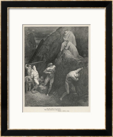 Illustration To The Twenty- Eighth Canto by Gustave Doré Pricing Limited Edition Print image