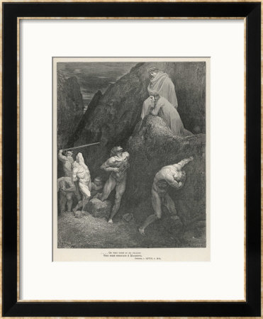 Illustration To The Twenty- Eighth Canto by Gustave Dore Pricing Limited Edition Print image