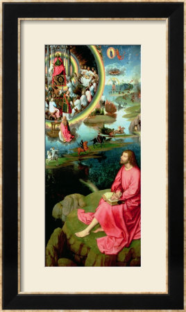 St. John The Evangelist At Patmos, From The Mystic Marriage Of St. Catherine Triptych, 1479 by Hans Memling Pricing Limited Edition Print image