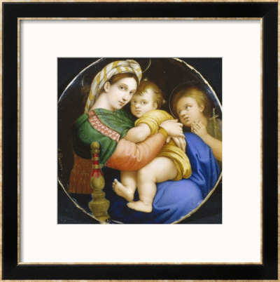 Madonna Della Sedia by Andrea Piazza Pricing Limited Edition Print image