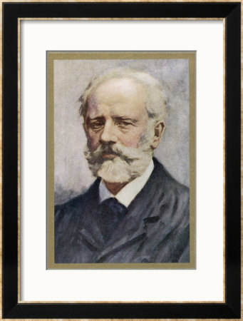 Pyotr Ilich Tchaikovsky, Russian Composer by Ik Skelton Pricing Limited Edition Print image