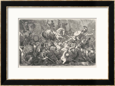 Disastrous Athenian Expedition To Sicily by Hermann Vogel Pricing Limited Edition Print image
