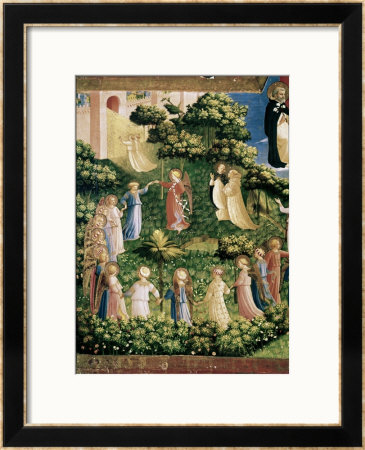 The, Detail Last Judgement by Fra Angelico Pricing Limited Edition Print image