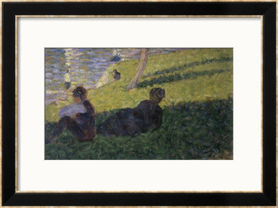Study For Sunday On La Grande Jattte by Georges Seurat Pricing Limited Edition Print image