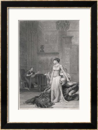 Caesar And Cleopatra by J.L. Gerome Pricing Limited Edition Print image