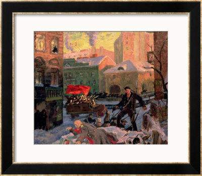 February 27, 1917, 1917 by Boris Kustodiyev Pricing Limited Edition Print image