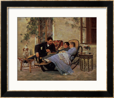 After Dinner, 1888 by Nikolai Dmitrievich Kuznetsov Pricing Limited Edition Print image