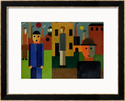 Factories, 1926 by Franz W. Seiwert Pricing Limited Edition Print image