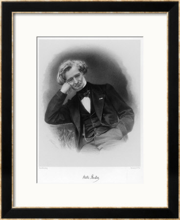 Hector Berlioz, French Composer by C. Fuhr Pricing Limited Edition Print image