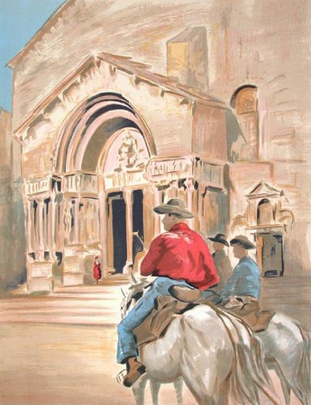 Ste Trophime D'arles by Victor Zarou Pricing Limited Edition Print image