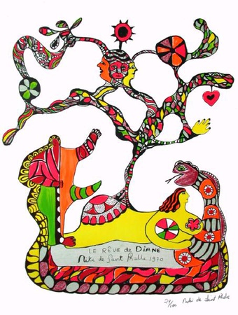 Le Rêve De Diane by Niki De Saint Phalle Pricing Limited Edition Print image