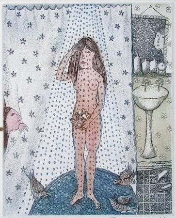 La Douche by Françoise Deberdt Pricing Limited Edition Print image