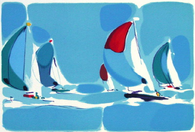 Regate 7 by Michel Bez Pricing Limited Edition Print image