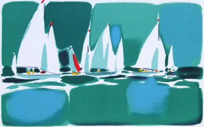 Regate 8 by Michel Bez Pricing Limited Edition Print image
