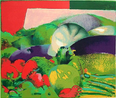 Quelques Couleurs De Mon Potager by Georges Hanskens Pricing Limited Edition Print image