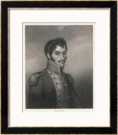 Simon Bolivar South American Soldier Statesman And Revolutionary Leader, Known As The Liberator by M.N. Bate Pricing Limited Edition Print image