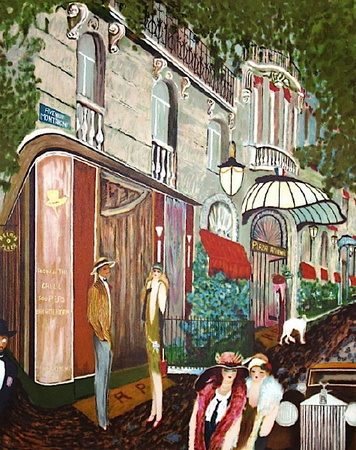 Avenue Montaigne A Paris by Ramon Dilley Pricing Limited Edition Print image