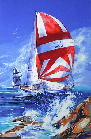 Regate Ii by Jacques Fielding Pricing Limited Edition Print image