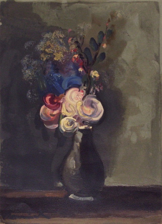 Bouquet De Fleurs by Maurice De Vlaminck Pricing Limited Edition Print image