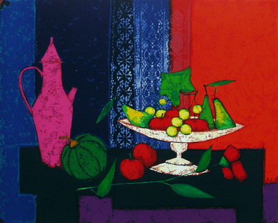 Nature Morte Au Compotier by Roger Bonafe Pricing Limited Edition Print image