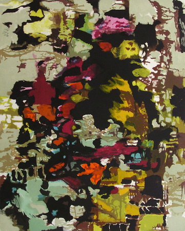 Composition Abstraite Iii by Pierre-Andre De Wisches Pricing Limited Edition Print image