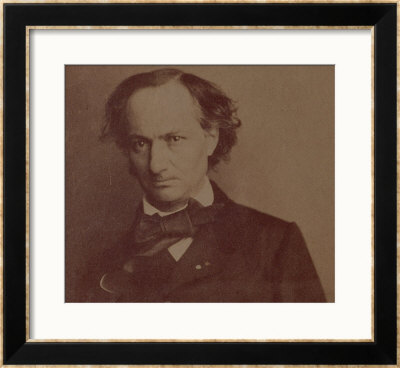 Charles Baudelaire, French Poet, Portrait Photograph by Nadar Pricing Limited Edition Print image