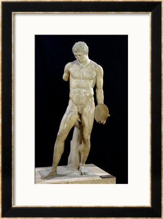 The Discophoros, Replica Of A Classical Greek Original by Naukydes Pricing Limited Edition Print image