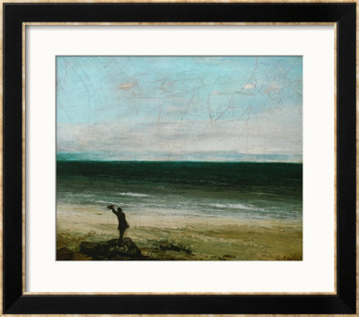 Palavas Or The Artist By The Sea, 1854 by Gustave Courbet Pricing Limited Edition Print image