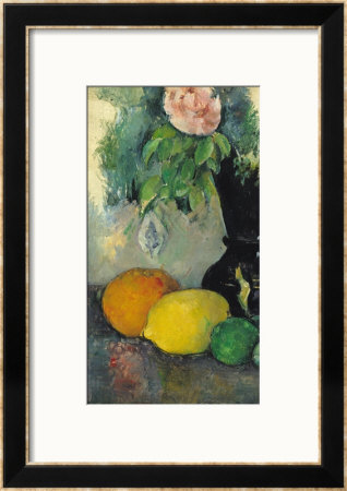 Flowers And Fruit, Circa 1886 by Paul Cezanne Pricing Limited Edition Print image