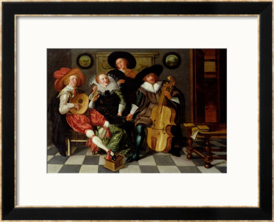 The Concert by Pieter Codde Pricing Limited Edition Print image