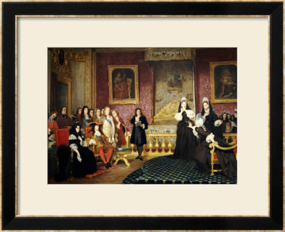 A Royal Stateroom, Dated 1859 by Joseph Caraud Pricing Limited Edition Print image