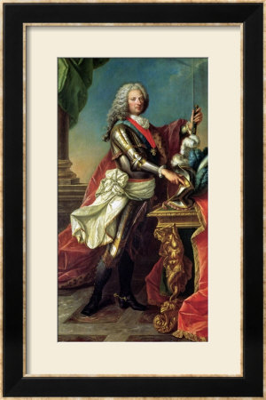 Portrait Of The Regent, Philippe D'orleans by Carle Van Loo Pricing Limited Edition Print image