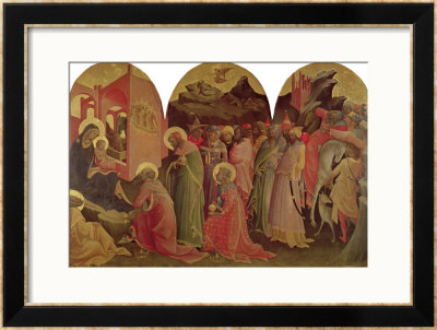 The Adoration Of The Magi, 1422 by Lorenzo Monaco Pricing Limited Edition Print image