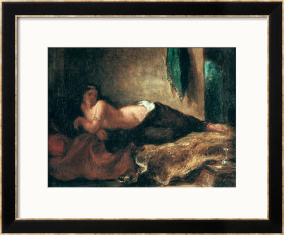 Odalisque by Eugene Delacroix Pricing Limited Edition Print image