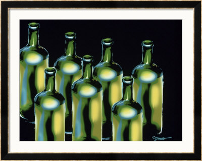 Wine Bottles by Diana Ong Pricing Limited Edition Print image