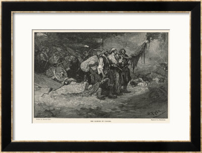 Morgan's Men Sack The Spanish- Held City Of Panama by Howard Pyle Pricing Limited Edition Print image