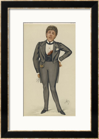Oscar Wilde Playwright And Dandy by Carlo Pellegrini Pricing Limited Edition Print image
